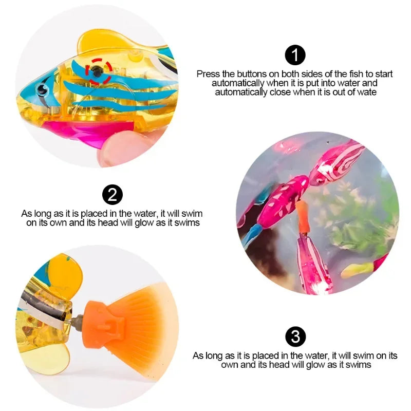 Swimming Robot Fish Toy